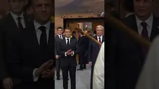 Как Охраняли Президента Франции в Астане . Макрон в Астане #СГО #shorts #short
