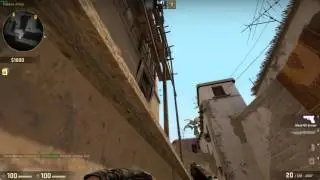 Smoke stairs mirage