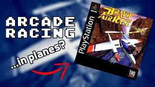 What if Ridge Racer, but with World War II aircraft? That would be Bravo Air Race for PlayStation.