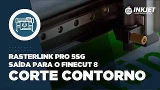 RasterlinkPro 5SG -  Corte Contorno com Finecut 8