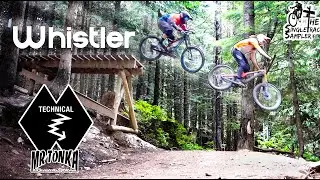 Fade To Black / My First Double Black at Whistler with The Singletrack Sampler // Mr Tonka