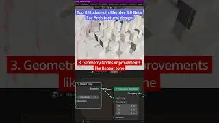 Top 8 new features in Blender 4.0 Beta for Architectural design  