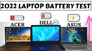 Dell vostro Vs Acer aspire 5 / Asus Vivobook 15  Battery Life Drain Test!