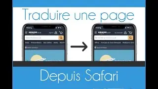 2 méthodes pour traduire une page web depuis Safari