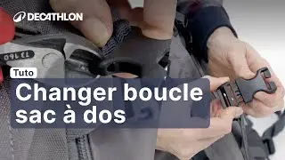 TUTO - Comment changer la boucle de son sac à dos ? 🎒 | Decathlon