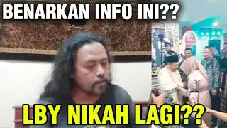 INFO MAZZEHH‼️LBY NIKAH LAGI⁉️WOW JOMBLO MINGGIR DULU⁉️