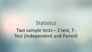 Two-Sample Statistical Tests You Must Know for Data Science! Python implementation included
