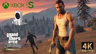 GTA San Andreas - Badlands Mission | 4K 60FPS on Xbox Series S | CJ’s New Life Begins