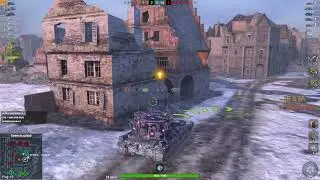 Tanki Blitz: Взводом на ПТ FV215b 183 Мастер
