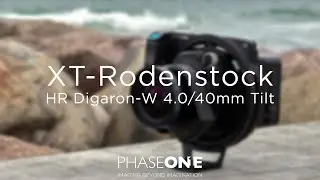 XT 40mm Tilt Lens - A few degrees off...showing how the tilt feature works | Phase One