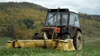 Zetor 7245 + Krone - jetel