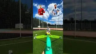 Messi or Ronaldo?🐐 Who turned out to be more dexterous?🤔 