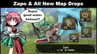 Zapo New Item Drops! HIGH CRIT Ring & WATER KATANA Finally!? | Toram Online
