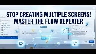 FLOW53: Stop Creating Multiple Screens! Master the Flow Repeater 🔄2026 || Salesforce Flow Tutorial