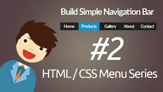 HTML & CSS : Build Simple Navigation Bar