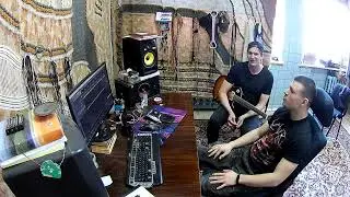 Воспоминание о будущем - Disphoria Records. Запись гитар. Timelapse.