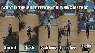Best Running Method | What is the most effective way? | Genshin Impact