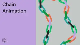 Chain Animation in Cavalry App