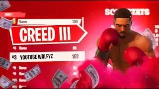 How I WON The CREED III Skin 🏆🥊 (Creed Cup)