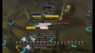 Volatile Dead + Desecrate  Totem build - Blight Map Path of Exile 3.15 Expediition