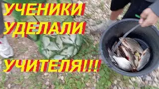Ученики уделали учителя!!!