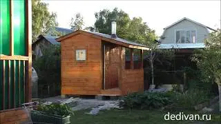 Проливные полы в бане, очень просто реализовать своими руками.
