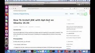 Install JDK 8 On Ubuntu