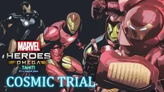 Marvel Heroes Omega - Iron Man cosmic trial (Energy Star Build)