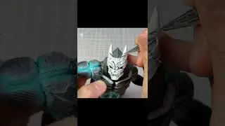 Part4 Create Kaiju no.8 with Clay [ kiArt ] #kaijuno8 #괴수8호 #怪獣8号