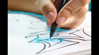 HAGO UN GRAFFITI DE UNA SOLA LINEA - One Line Art Challenge