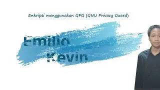 Enkripsi menggunakan GPG (GNU Privacy Guard)