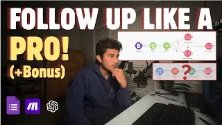 This Automation will send Follow Up emails for you! (Bonus ChatGPT integration at the end)