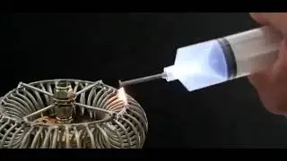 We collect plasma into a syringe.? Interesting Physics