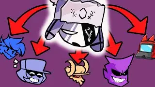 Friday Night Funkin' - Zavodila but everytime it's Ruv turn a Different Skin Mod is used