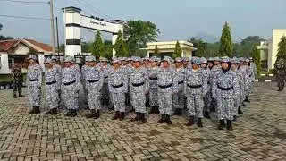 Latihan PBB Peserta Pelatihan Fasilitator Bela Negara Ospek Perguruan Tinggi, Gelombag ke II 2018