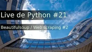 Live de Python #21  selenium + Beautifulsoup / Web scraping  #2