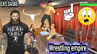 wrestling empire mod wwe 2k24 android gameplay 🔥