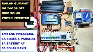 ANO ANG SIZE WIRE AT BREAKER NAGAGAMITIN SA SOLAR PANEL