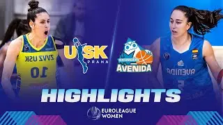 ZVVZ USK Praha v Perfumerias Avenida | Quarter-Finals Highlights | EuroLeague Women 2022-23