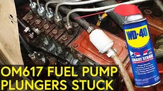 WD40 Fuel Pump Repair, UNIMOG 404 Diesel OM617.912