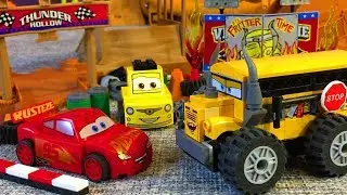 Cars 3 Disney Pixar Lego Lightning McQueen Miss Fritter Cartoon for Kids