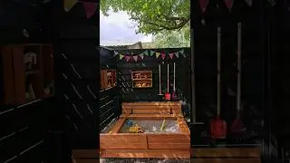 DAS hat sich gelohnt 🤩 DIY Sandkiste bauen 💪✅ #diyideas #diyideen #diy #sandkasten #sandkiste #idea