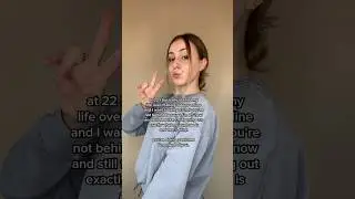 If you feel like you’re falling behind watch this! Do you ever feel this? 🤍 