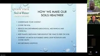 NCTCOG Webinar- Digging Into Soil Health  Principles to Protect our Water, May 22, 2024