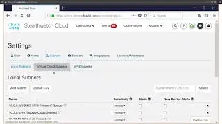 Explore Stealthwatch Alerts Settings, Watchlists, and Sensors-Demo