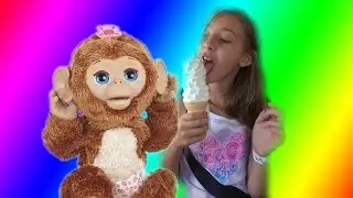 Kids' Toys Review Furreal Friends Cuddles My Cuddly Monkey