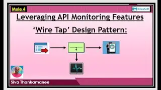 How to Add 'API Monitoring' Feature - "Wire Tap" Design Pattern in MuleSoft