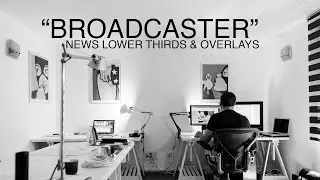 Broadcaster Lower Thirds and overlays For Final Cut Pro X