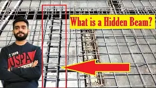What is a Hidden Beam / Slab Beam / Concealed Beam? | Advantages, Disadvantages, and Applications