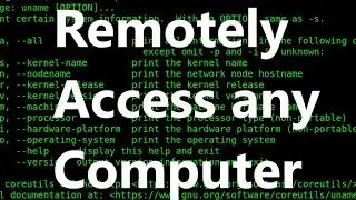 How to Remotely Control any Computer using SSH | Connect To Any Computer Remotely Using SSH